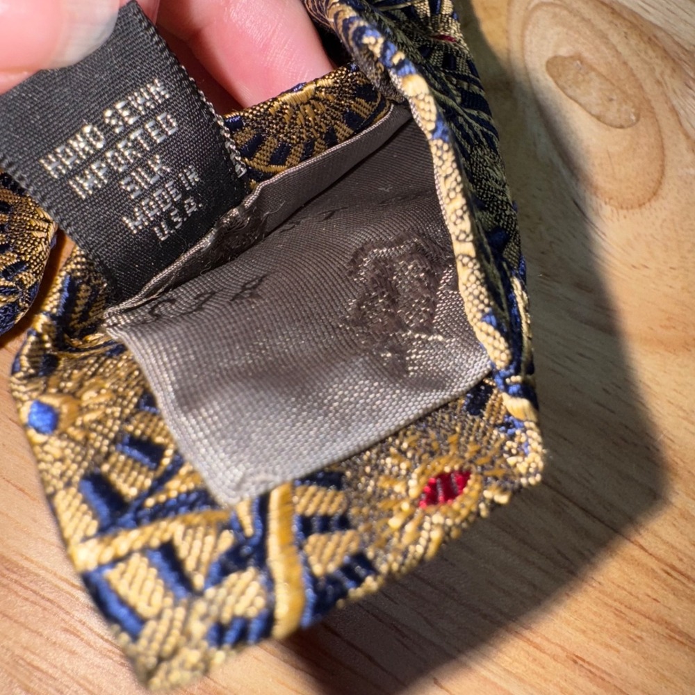 Robert Talbott Best Of Class Necktie Hand Made Nordstrom 100% Silk USA 60" x 4" - Picture 8 of 10